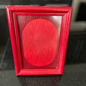 Charing Cross leather with gold tooling vintage picture frame